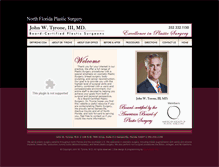 Tablet Screenshot of northfloridaplasticsurgery.com